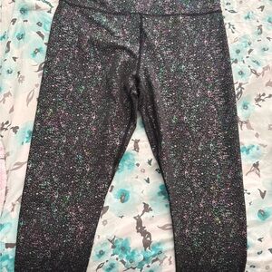 Sparkly Black womens Leggings
